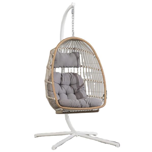 260KGS Weight Capacity Metal C Style Type Frame Hammock Chair Stand for Outdoor
