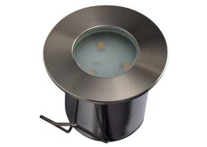Quality 1.2w LED Inground Uplights Polished Stainless Steel Finish IP68 Waterproof Rating wholesale