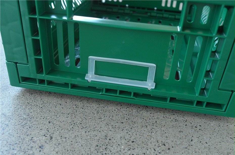 Transportation Plastic Crate for Fruit Vegetable Storage Stackable Nestable 400x300x170mm