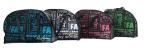Black Binding Non Woven Carry Bag Silk Screen
