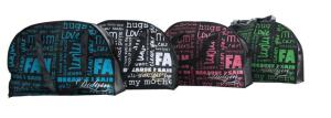 Quality Black Binding Non Woven Carry Bag Silk Screen wholesale