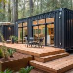 Lightweight Prefab Container House Affordable Shelter Eco Friendly Container