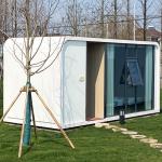 Modern Luxury Office Pod Aluminum Frame Prefabricated Soundproof Office Pod Work