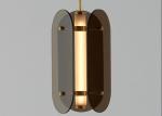 Modern simple bottle glass hanging pendant lamps creative e27 ceiling chandelier