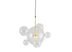 Wholesale Price Modern Lamp Milk Glass Golden Chandelier Pendant Light For Home