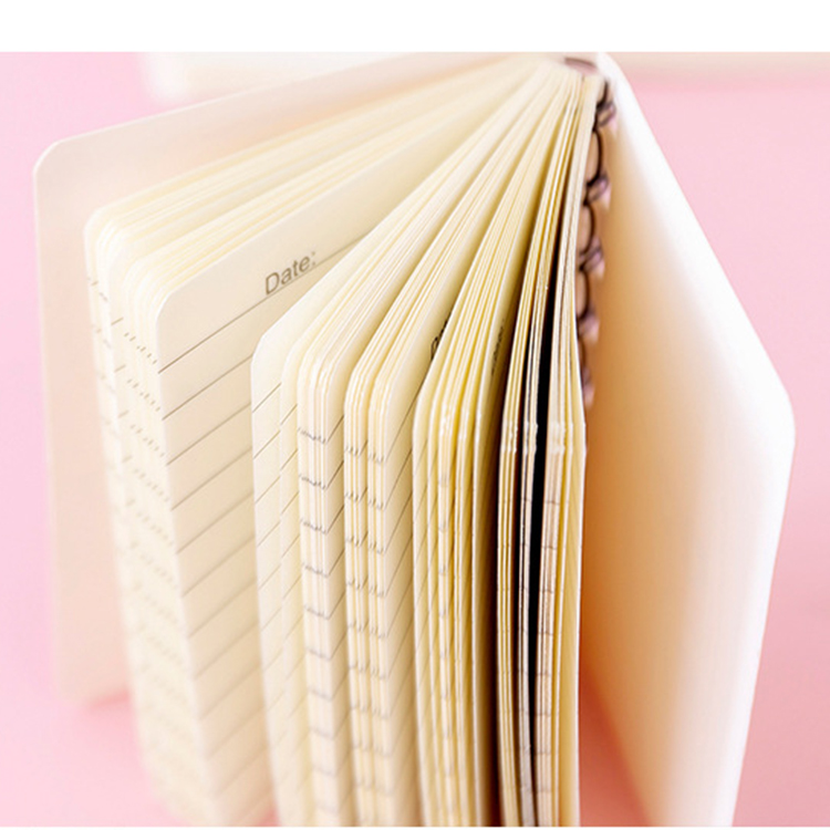 Fashion Eco A7 Friendly Animal Custom Mini Kawaii Kids Cute Spiral Notebook for Gift