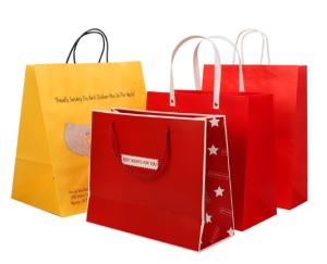 Quality Greaseproof 20*11*22cm Eco Friendly Paper Bag wholesale