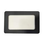 Apartment Microwave Oven Decorative Black White Ceramic Gas Oven Door Glass in
