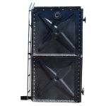 Customized Capacity Enamel Water Tank Bolted Assembled Strong Vibration