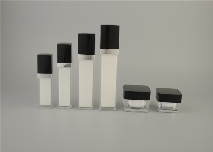 PET Food Plastic Can Round Clear Jars With Self Seal Plastic Caps