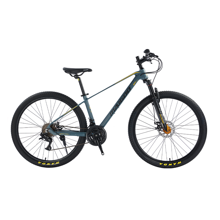 30.5 inches Mountain Bicycle Aluminum Alloy Frame 18 Speed Gears Mechanical Disc Brake Set