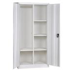 Reinforced Case Locker Cabinet Metal , Anti Corrosion Two Door Metal Cabinet