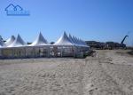 10x10ft 20x20 Outdoor Hot Galvanized Event High Peak Aluminium Bamboo Gazebo