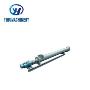 Quality Food Grade Tube Conveyor , Incline Powder Screw Feeder Tube Spiral Screw Conveyor wholesale