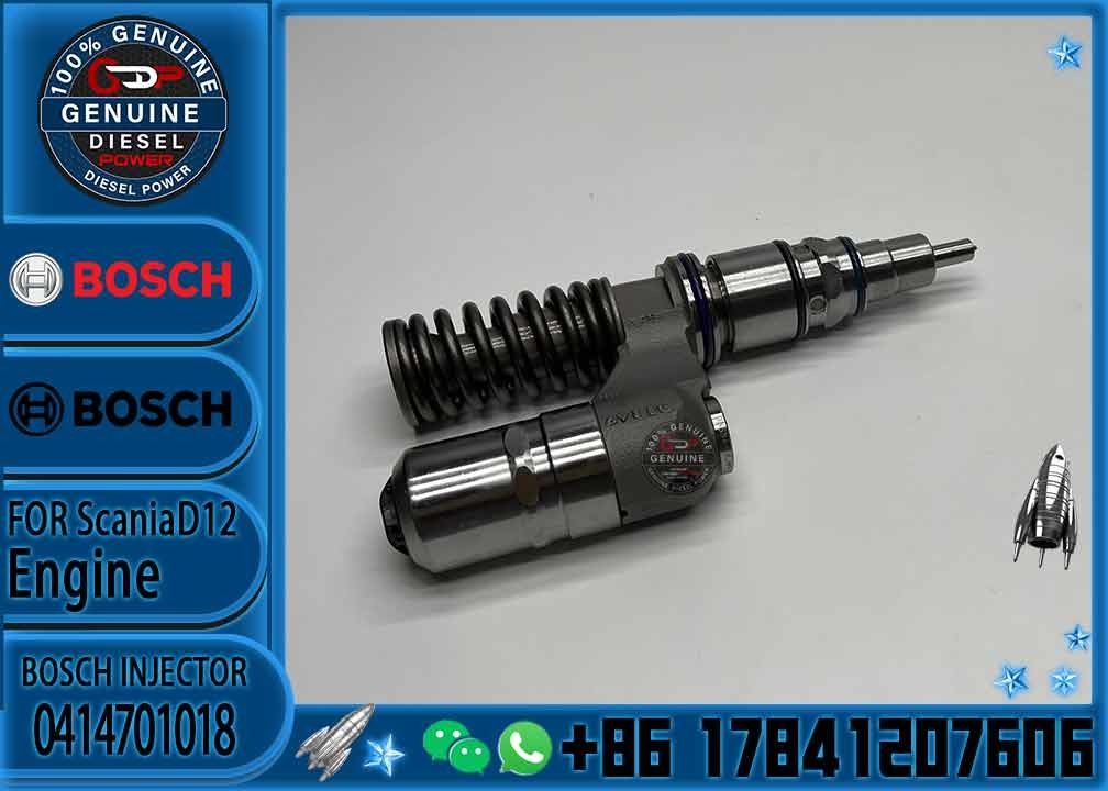 NINE Brand High Pressure Engine Fuel Injector 0414701018 Common Rail Injector Nozzle 1440578