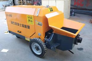 Quality Remote Operation Ready Mix Concrete Pump , Stepless Hydraulic Concrete Pump wholesale