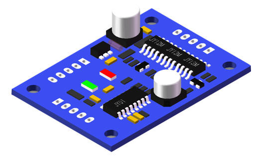 Hall Effect 3 Phase BLDC Motor Controller Rotating Direction Control Ports