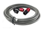 Braided 3.45MPa Flexible Hoses Silver PTFE Fuel Line Oil Cooler Hose