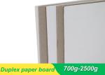 Duplex board paper laminated with grey board 700gsm 1mm
