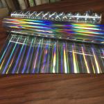 PET BOPP Holographic Film Customized 12 Micron-20 Micron Thickness