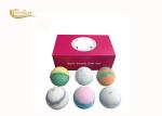 Beautiful Bath Bomb Gift Sets Private Label Packaging For Skin Whitening
