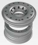 Alloy 20x11 10x335 Military Forged Wheels Rim 2 Piece Specialty Vehicle Truck
