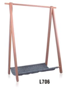 Quality America style mid century solid wood clothe coat rack wholesale