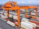 45ton Capacity Double Girder Rail Mounted Container gantry Crane