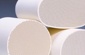 Quality Cordierite Diesel Particulate Filter , White Ceramic Substrate wholesale