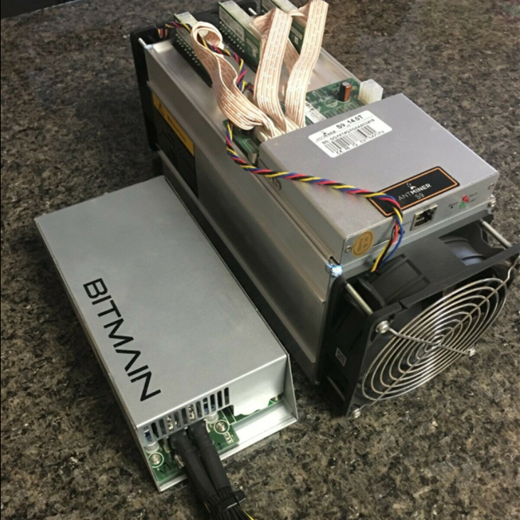 CE Antminer S9 13.5t 1300w Asic Miner Second Hand