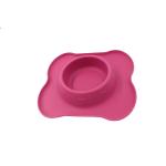 Colorful Custom Dog Cat Pet Bowl Feeder Fashion Design Silicone With 200g Weight