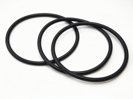 Guaranteed Black Colour FKM / Silicone / EDPM NBR Rubber O Rings Seals For High