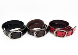 Quality Women Embossed Leather Belt 2.2cm Width With Embossing Flower Pattern wholesale