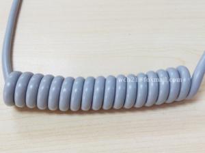 Quality UL20152 PUR-sheath Curly Instrument Flex Spiral Cable wholesale