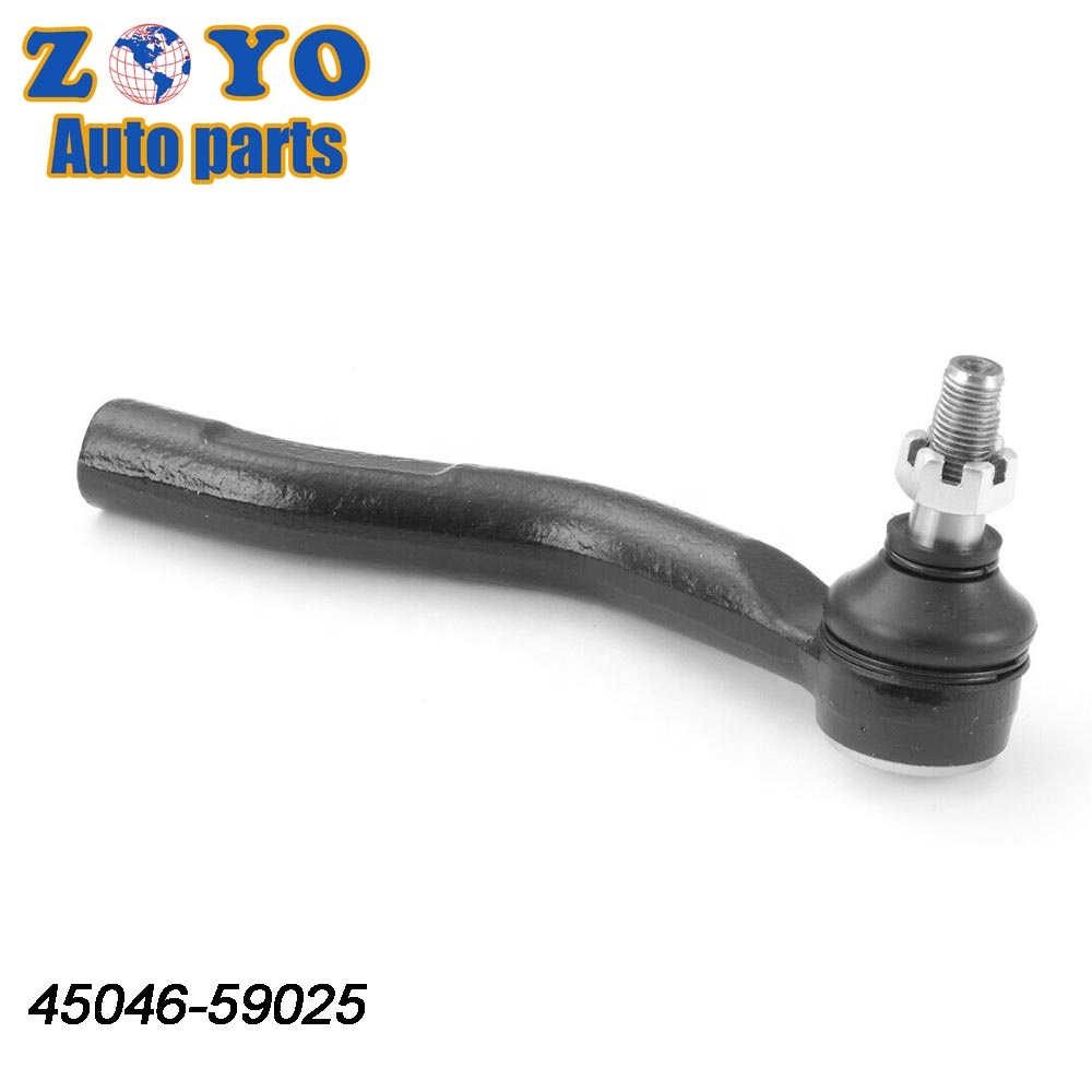 Front Axle Right Outer Tie Rod End for TOYOTA ECHO 2000-2005 Black Steel Standard T/T