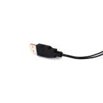 Electrode Snaps Plug To USB 2.0 A Male Medical Cables 2 Lead ECG Cable For