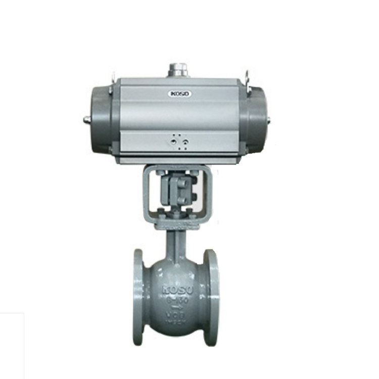 KOSO 220C Globe Control Valve With Pneumatic Actuator 6400RB