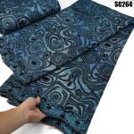 Sequins Decoration Wedding/Party Dress Nice Flocking Velvet Lace African Lace