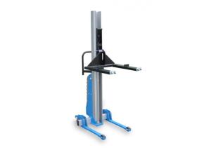 Quality EG 260 Mobile Semi Electric Hydraulic Stacker Mini Pallet Stacker Capacity 260kg wholesale