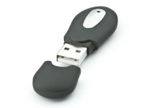Quality Blue Custom Flash Drives White Paper Box Packed 3 Years Warranty wholesale