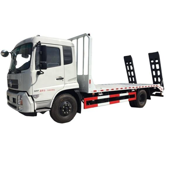 Optoinal Chassis 180hp Diesel Oil Engine Flatbed Recovery Truck 4x2 Tow Truck