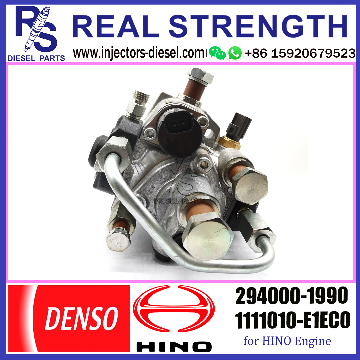 Common Rail Injector Fuel Pump 294000-1990 For Truck 111010-E1ECO