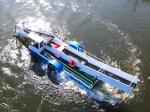 50 Liter Capacity Steel Aquatic Weed Harvester With 115kw Diesel Powered 2
