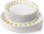 Party Supplies Upscale Polka Dot Disposable Dishware