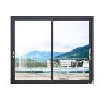 Weatherproof Aluminum Sliding Door Double Glazing Sound Insulation