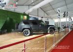 White PVC Roof Cover ABS Sidewall 50x115m Outdoor Exhibition Tents