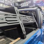 OEM Service Accepted Black Powder Coating Carbon Steel Cargo Carrier for Jeep