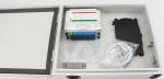 Mini Outdoor IP65 Cold rolled steel(SPCC) Wall Mounted Fiber Optic Distribution