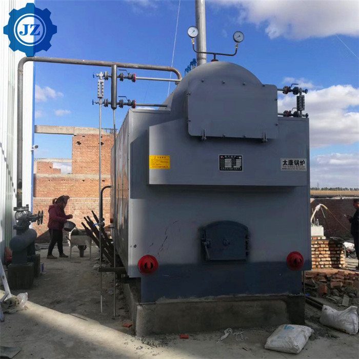 4ton Wood Pellet Wood Chips Biomass Fuel Fired Steam Boiler For Slaughterhouse