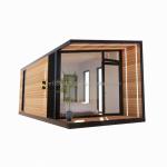 20 Feet Prefabricated Container House with Steel Frame Aluminum Alloy Windows